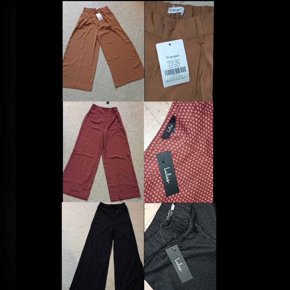 Women's wide legged pants